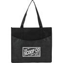 Brooke Recycled Non-Woven Convention Tote custom branded promotional totes