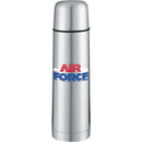 Bullet 16.9oz Vacuum Bottle — Stainless Steel (SS) — decorated front view