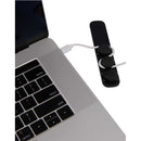 Cable Buddy Desktop Cable Organizer in Black — supplier blank view