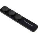 Cable Buddy Desktop Cable Organizer in Black — supplier decorated view