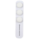 Cable Buddy Desktop Cable Organizer in White — supplier decorated front view