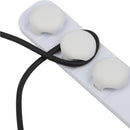 Cable Buddy Desktop Cable Organizer in White — supplier product detail view