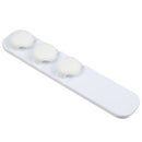 Cable Buddy Desktop Cable Organizer in White — supplier blank view