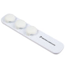 Cable Buddy Desktop Cable Organizer in White — supplier decorated view