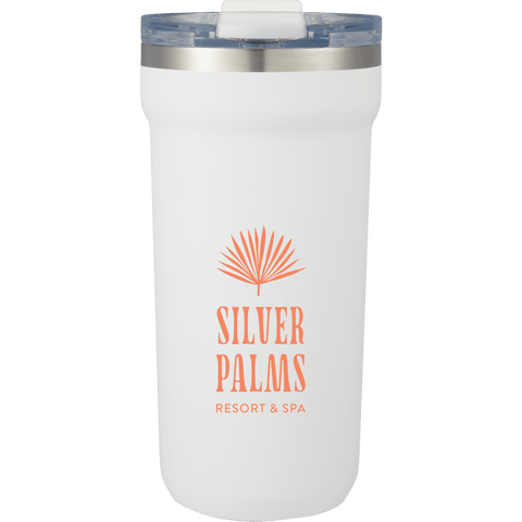 Catone 20 oz Recycled Vacuum Tumbler with Slider Lid custom branded promotional drinkware