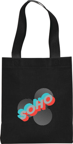 Challenger Mini Non-Woven Tote custom branded promotional totes