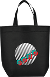 Challenger Non-Woven Shopper Tote custom branded promotional totes — 1