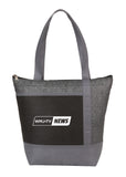 Chrome 9-Can Non-Woven Insulated Cooler Lunch Bag custom branded promotional totes — 1