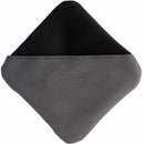 Clean Screen Hand-Held Cleaning Cloth in Black — supplier blank front view