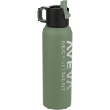 Clio Eco-Friendly Straw Lid Vacuum Bottle 22 oz custom branded promotional drinkware — 1
