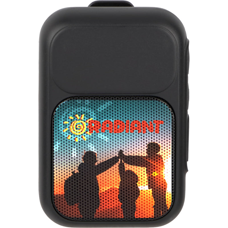 Clip Tune Magnetic Outdoor Bluetooth Speaker SM-2996 Black (BK) supplier decorated sample 1