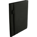 10" x 12.5" Vienna Wireless Charging Writing Pad with FSC® Mix Paper, black, blank product photograph