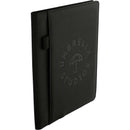 10" x 12.5" Vienna Wireless Charging Writing Pad with FSC® Mix Paper, black, supplier-decorated product photograph