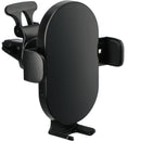 Aero Qi 15W Wireless Charging Phone Mount, Black, blank supplier product photograph