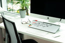 Desktop White Board, white, supplier-decorated product photograph