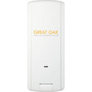 Dual Band Wifi Extender, white, supplier-decorated front view