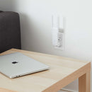 Dual Band Wifi Extender, white, blank product photograph