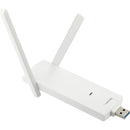 Dual Band Wifi Extender, white, blank product photograph