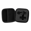 Duo Talk Wireless Microphone, Black, blank front view