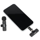 Duo Talk Wireless Microphone, Black, blank front view