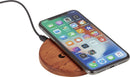 FSC® 100% Wood Wireless Charging Pad in Wood, product detail view