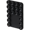Hang On Suction Phone Mount with Magnets in Black, supplier blank product detail view