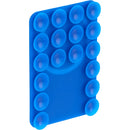 Hang On Suction Phone Mount with Magnets in Royal, supplier blank angled view