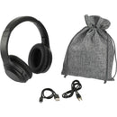 Hush Active Noise Cancellation Bluetooth Headphone, black, product photograph