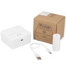 IprintIt Portable Wireless Phone Printer, White, blank front view