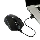 Light Up Logo Wireless Optical Mouse, Black, supplier product photograph