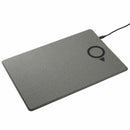 MagClick™ Fast Wireless Charging Desk Organizer, gray, blank product photograph