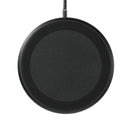 MagClick™ Fast Wireless Charging Pad, black, blank front view