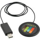 MagClick™ Fast Wireless Charging Pad, black, supplier-decorated product photograph