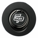 MagClick Phone Ring Holder and Stand, black, supplier-decorated front view