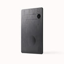 Mophie Rechargeable Locator Card, black, blank product photograph