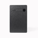 Mophie Rechargeable Locator Card, black, blank product photograph