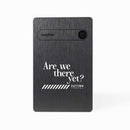 Mophie Rechargeable Locator Card, black, supplier-decorated product photograph