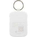 My Jolt 2,000 mAh Power Bank with Integrated Cables in White, supplier blank back view