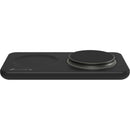 Nimble Podium 2-in-1 Wireless Charging Stand in Black, product detail view