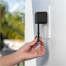 Nimble Wally Stretch 35 Wall Charger with Retractable Cable in Black, supplier blank product detail view