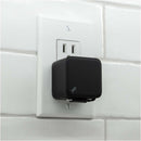 Nimble Wally Stretch 35 Wall Charger with Retractable Cable in Black, supplier blank product detail view