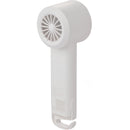 Pocket Chill Cooling Fan with 2,000 mAh Power Bank in White, supplier blank back view