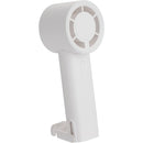 Pocket Chill Cooling Fan with 2,000 mAh Power Bank in White, supplier blank front view