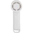 Pocket Chill Cooling Fan with 2,000 mAh Power Bank in White, supplier blank front view