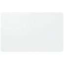 Popl Digital Business Card, white, blank front view
