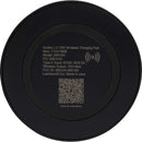 Quake 2.0 15W Wireless Charging Pad in Black on Black, supplier blank back view
