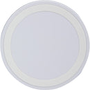 Quake 2.0 15W Wireless Charging Pad in White, supplier blank front view