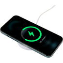 Quake 2.0 15W Wireless Charging Pad in White, supplier blank product detail view