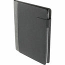 Reclaim RPET 5000 mAh Wireless Charging Writing Pad with FSC® Mix Paper, gray, blank product photograph