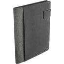 Reclaim RPET 5000 mAh Wireless Charging Writing Pad with FSC® Mix Paper, gray, blank product photograph